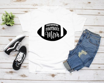 Football Mom T-shirt  Football Shirt Football Mom Tee Football Shirts Funny Mom Shirt Football Mom Shirts Football Tee Football Tshirt