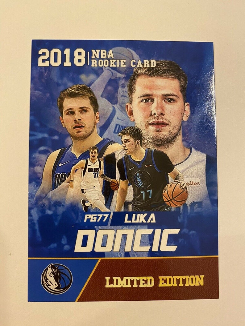 2018 Luka Doncic Limited Edition Rookie Gems Cards | Etsy