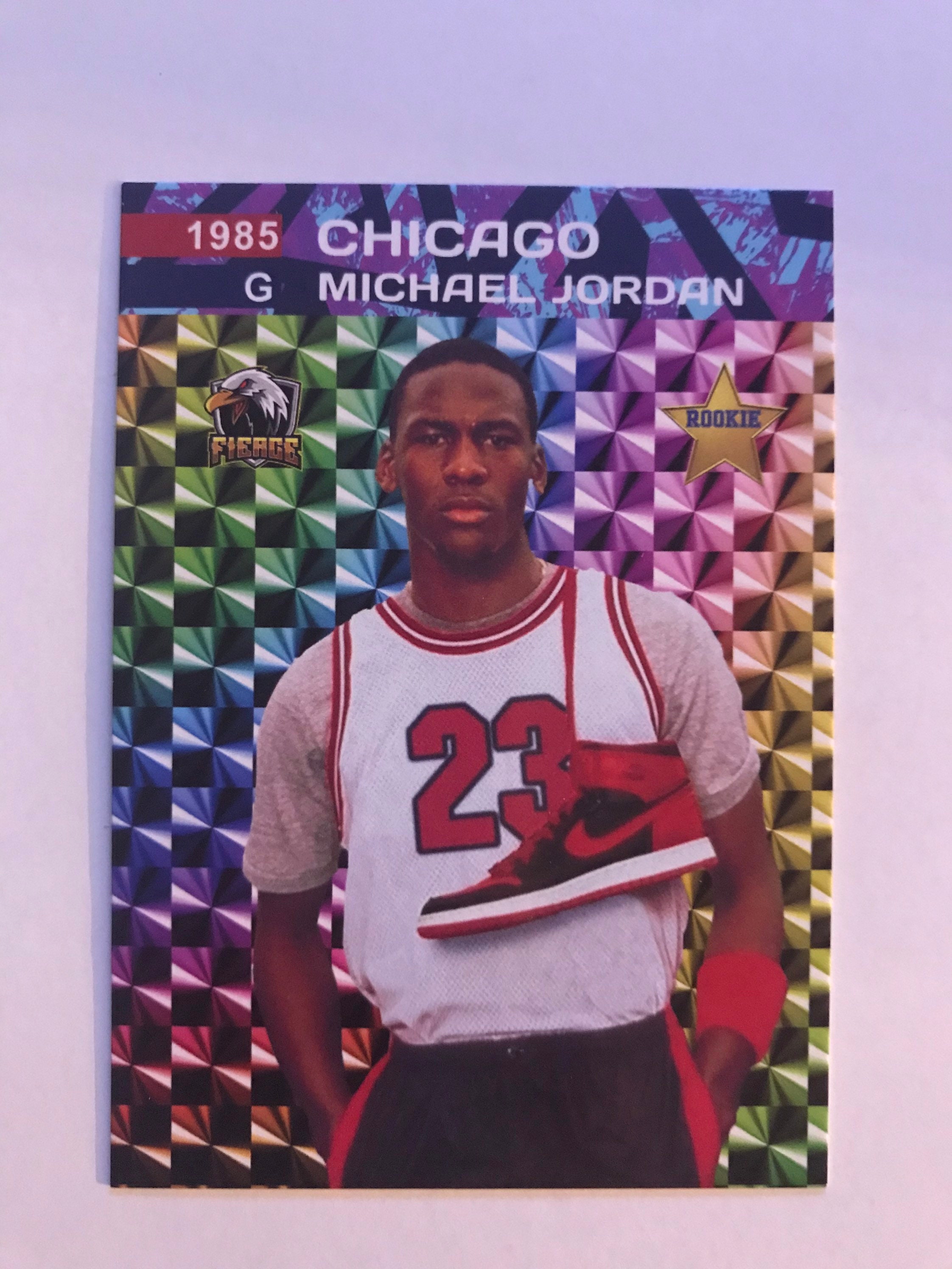 michael jordan 1985 rookie of the year card