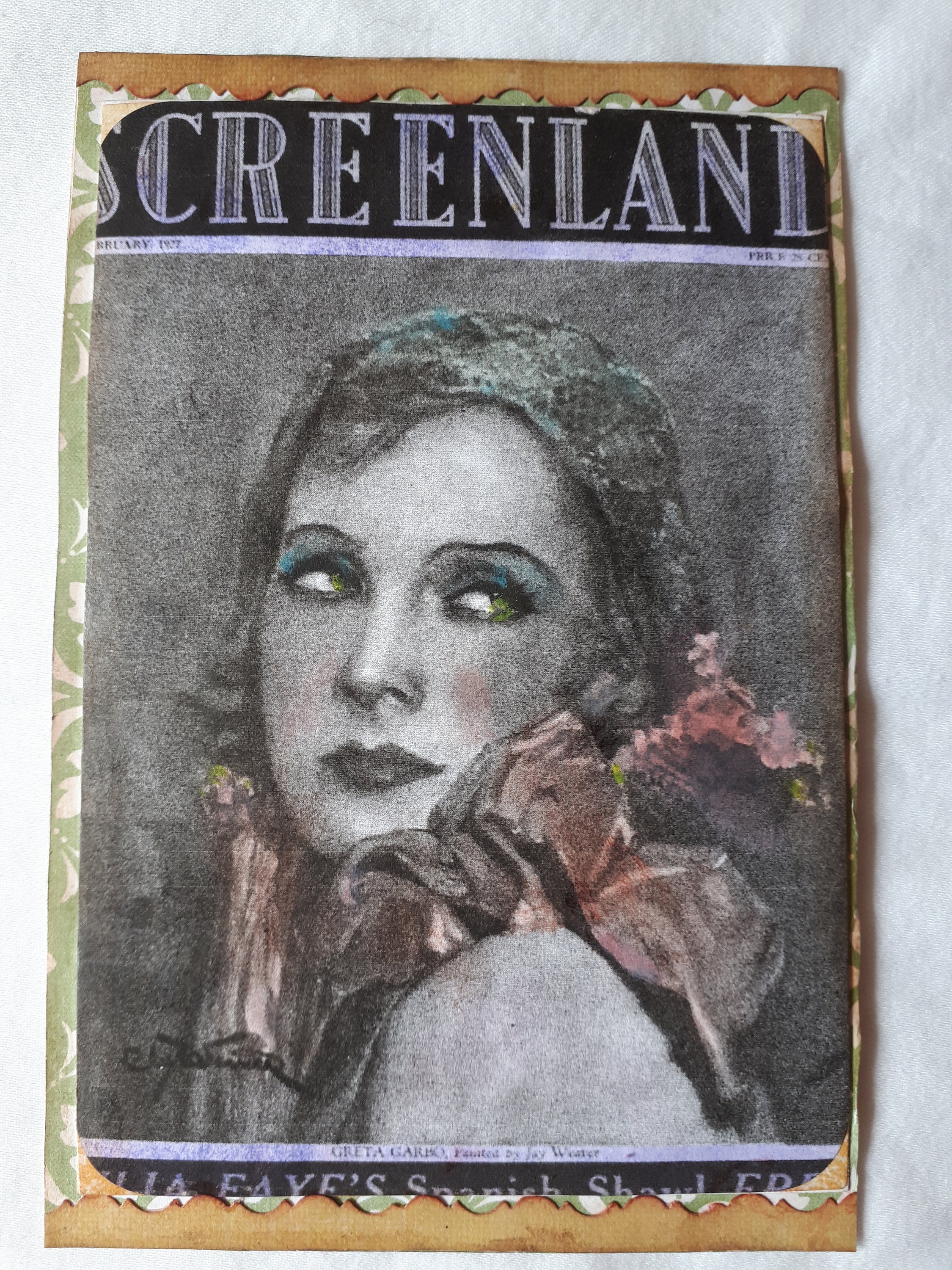 4 Postales Viejo Hollywood único en su tipo hechos a mano | Etsy