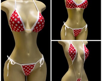 yellow polka dot bikini for sale
