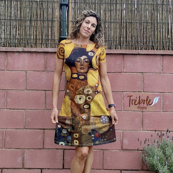Abito da donna - Gustav Klimt - Albero della vita - Giuditta - ULTIMA UNITÀ - TAGLIA 36-38 / S-M
