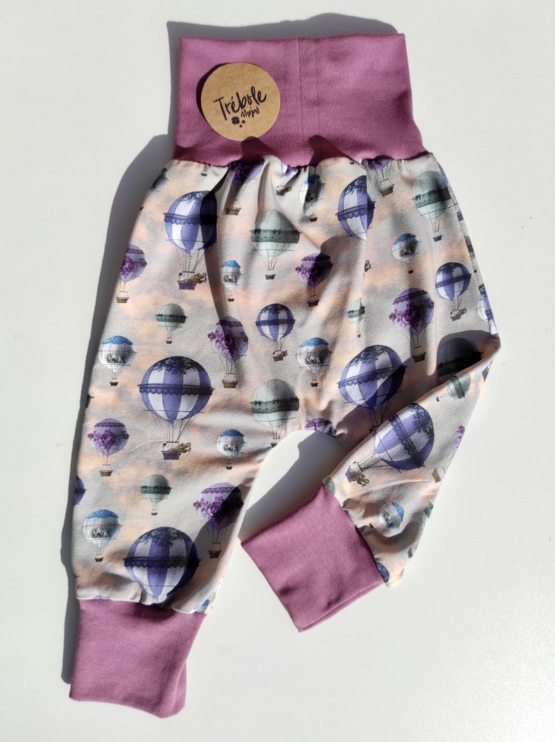 Pantalon bébé de style harem évolutif coton oekotex standard 100 Ballons image 5