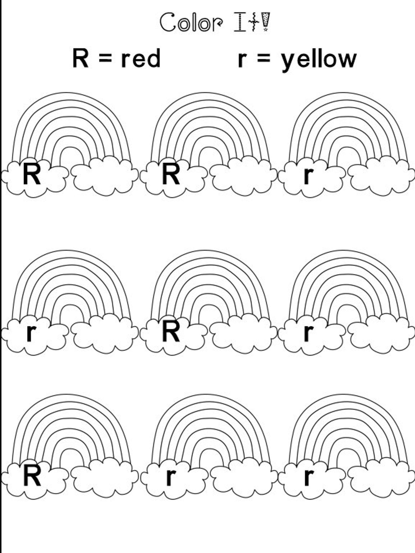 alphabet coloring pages letter worksheets uppercase and etsy