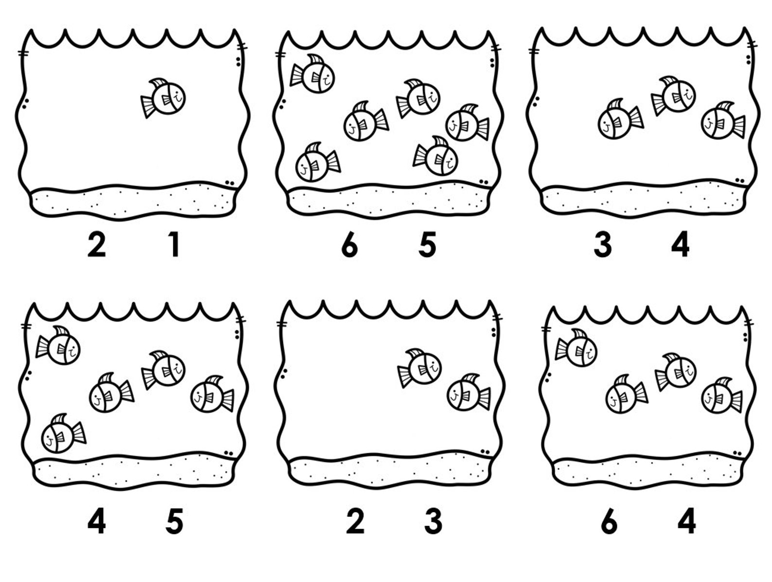 F Letter of the Week F is for Fish Preschool Tot School Curriculum ...