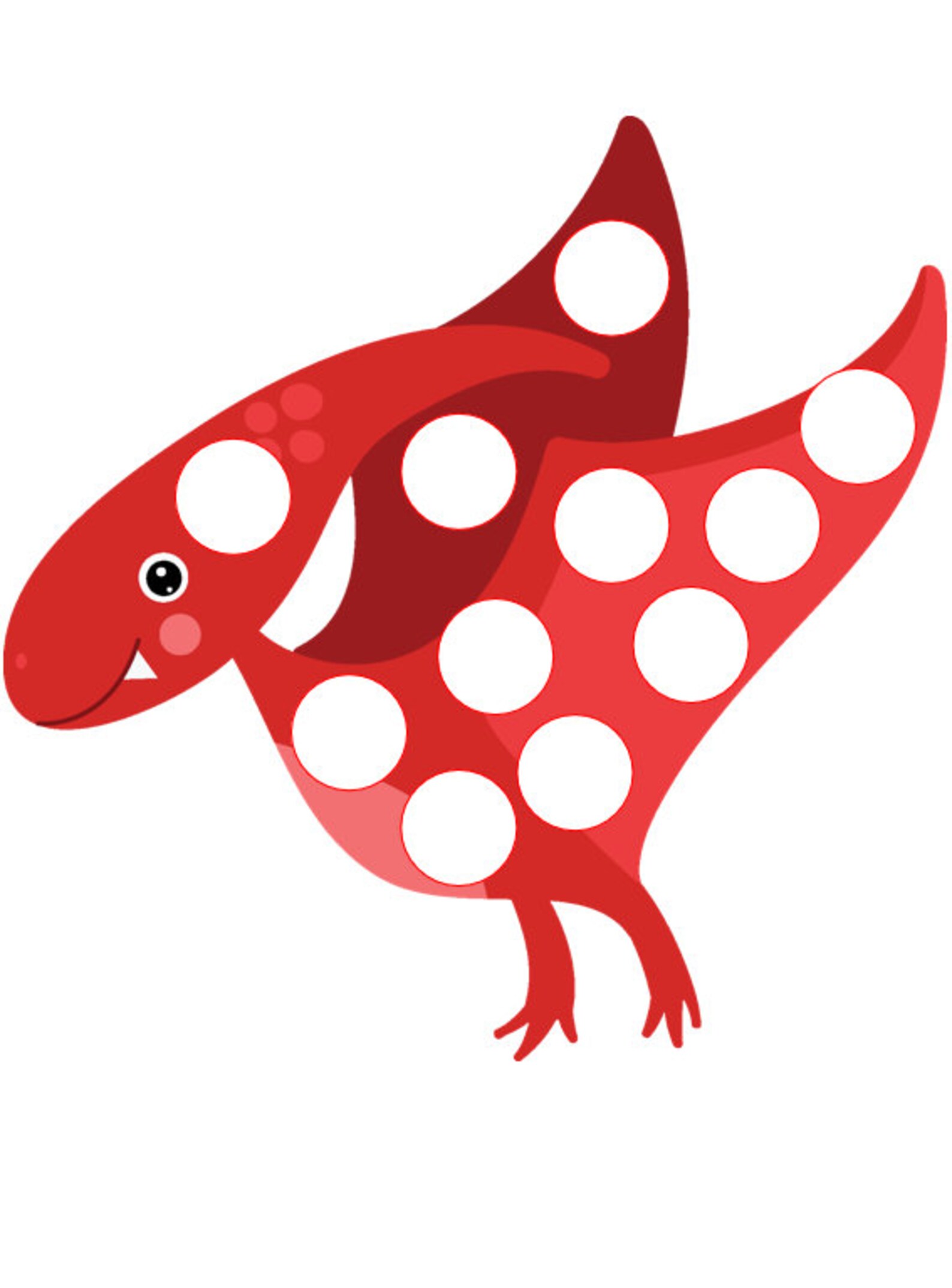 Dinosaur Dot Marker Worksheets