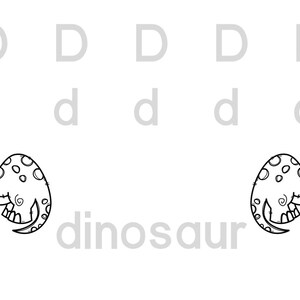 D - Letter of the Week D is for Dinosaur - Preschool Curriculum ...