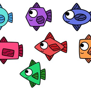 F - Letter of the Week F is for Fish - Preschool Tot School Curriculum ...