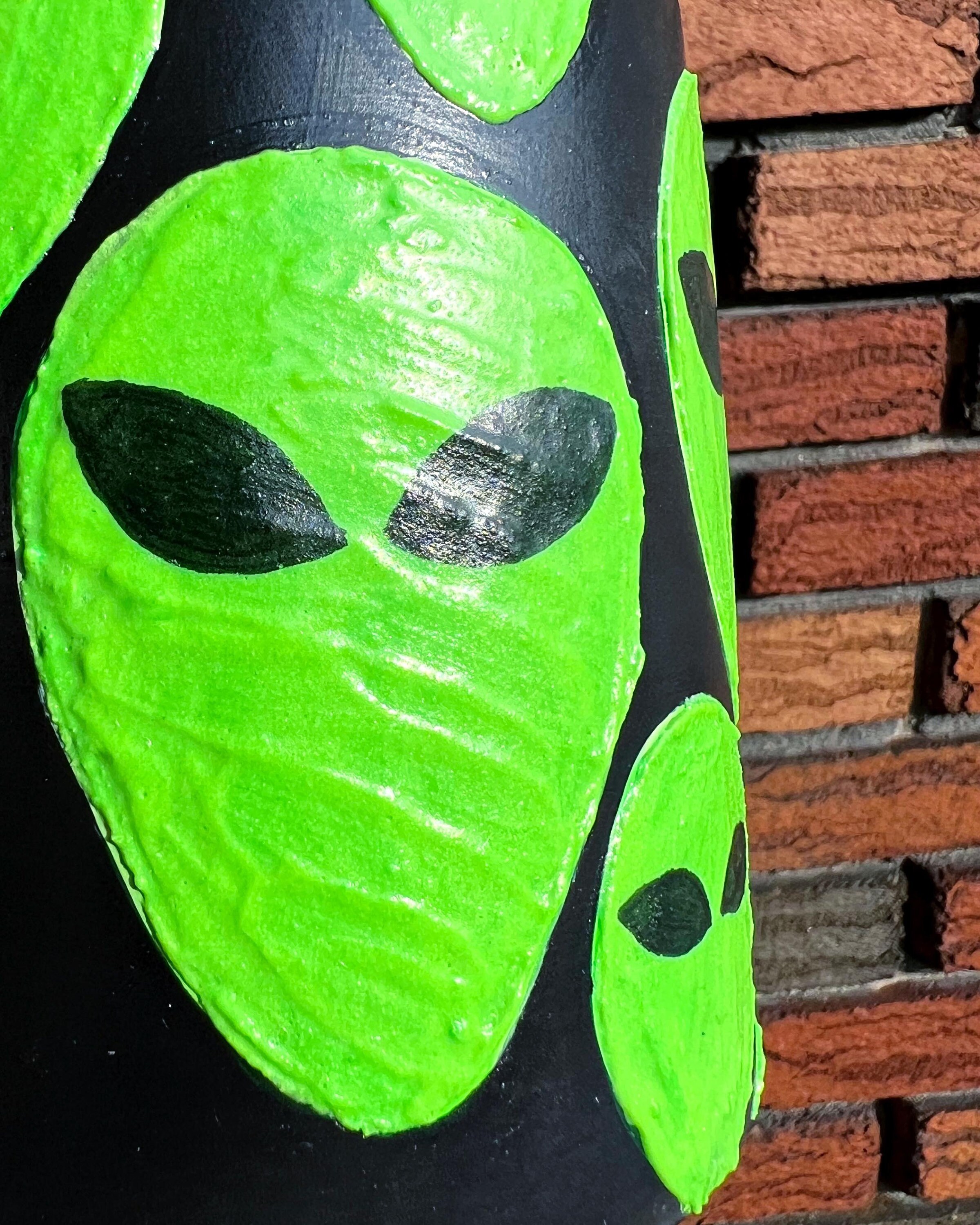 Large Alien Pot GLOW in THE DARK Galaxy Plant Garden Botanical ...