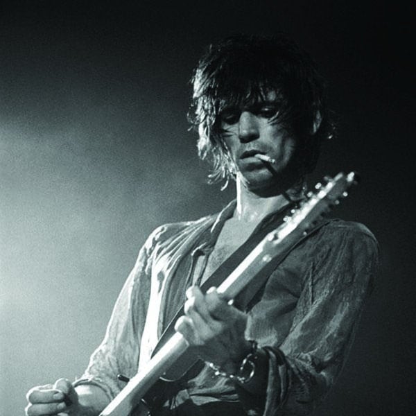 Keith Richards Poster, Keith Richards 1978, Classic Rock, Canvas Print, Acrylic Image