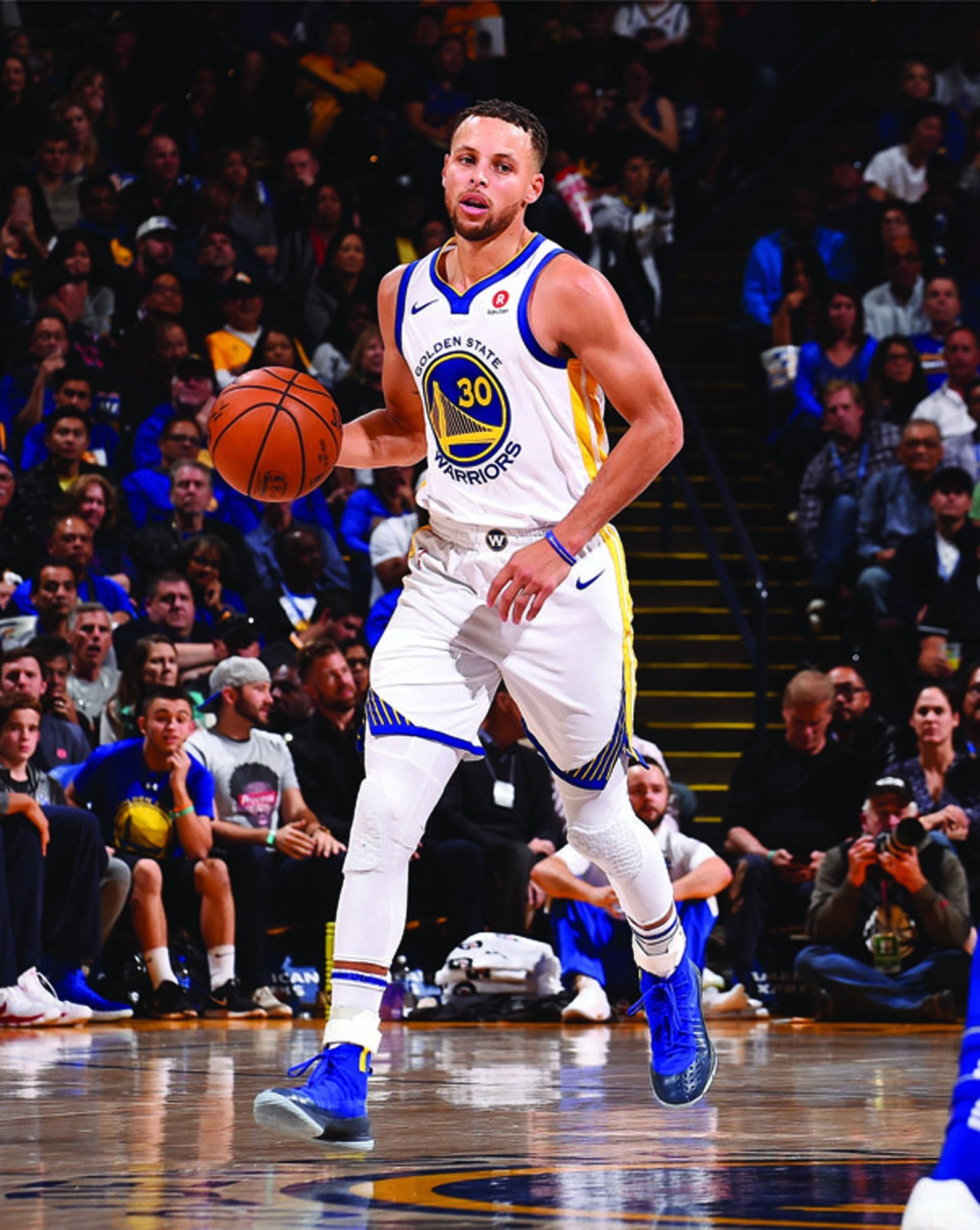 Steph Curry Print, Basketball Poster, Basketball Legend, Canvas Print