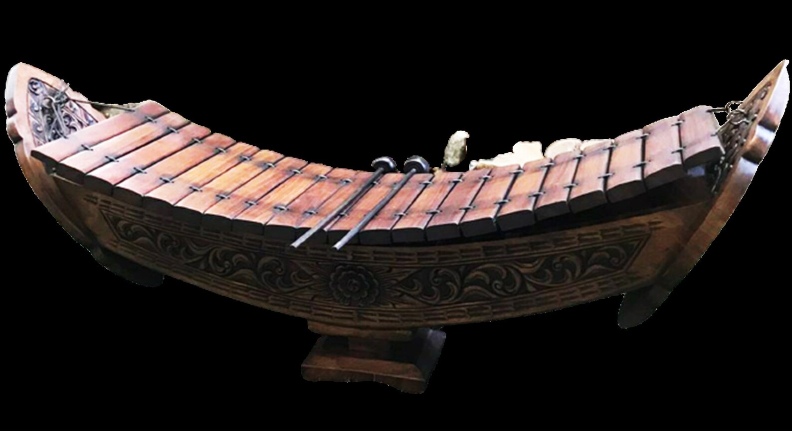 Ranat Ek Thai Xylophone Wood Gamelan Thai Concert Instrument Etsy