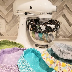 Kitchenaid Mixer Bowl Cover. Pie Plate Cover/Bowl Cover. Reversible.