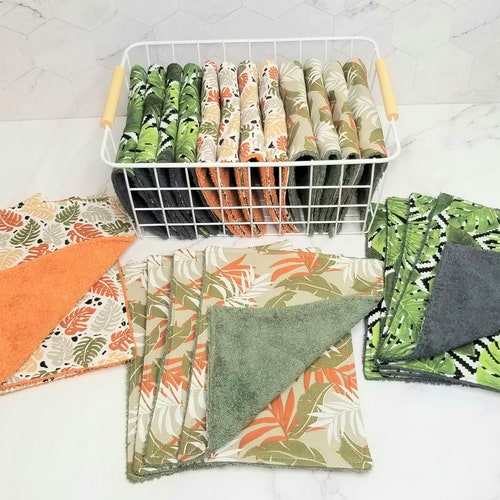 Reusable Paper Towels Half Sheets/napkins.paperless Towels. Etsy