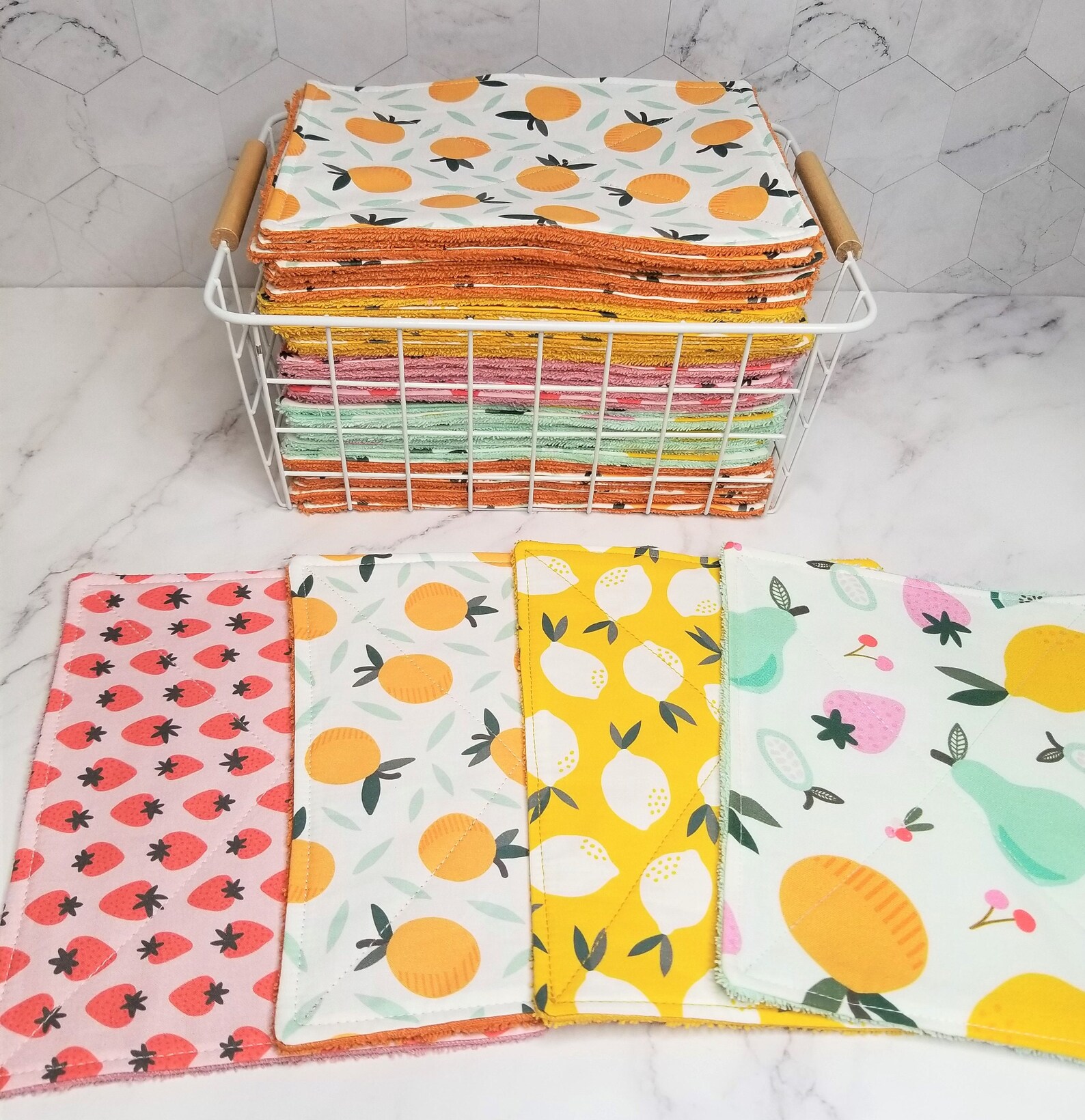 Reusable Paper Towels Half Sheets/napkins.paperless Towels. Etsy