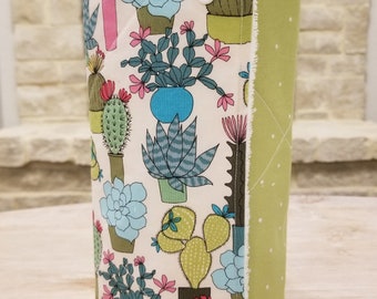 Succulents (Set of 12) Reusable Paper Towel Roll With Snaps. Paperless Towels. Zero Waste.