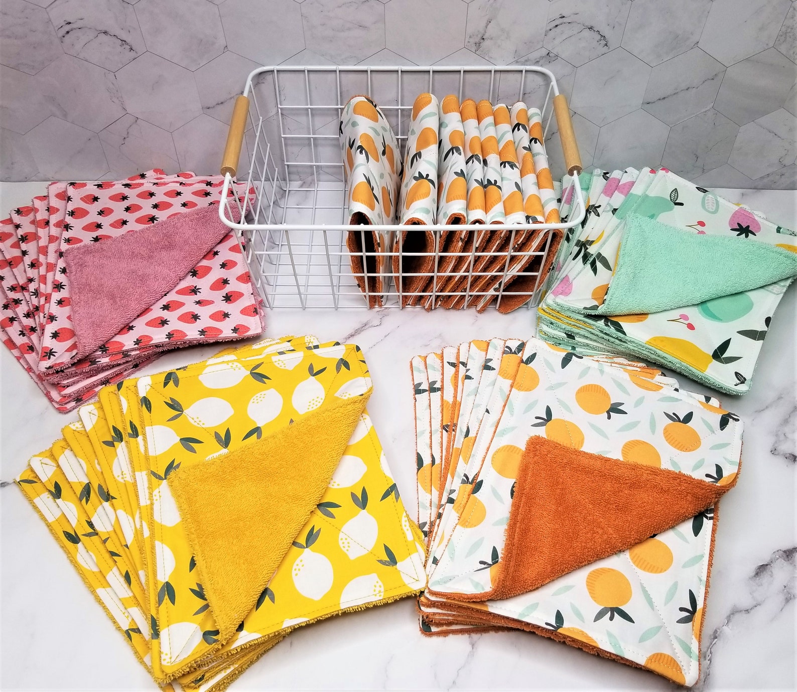 Reusable Paper Towels Half Sheets/napkins.paperless Towels. Etsy