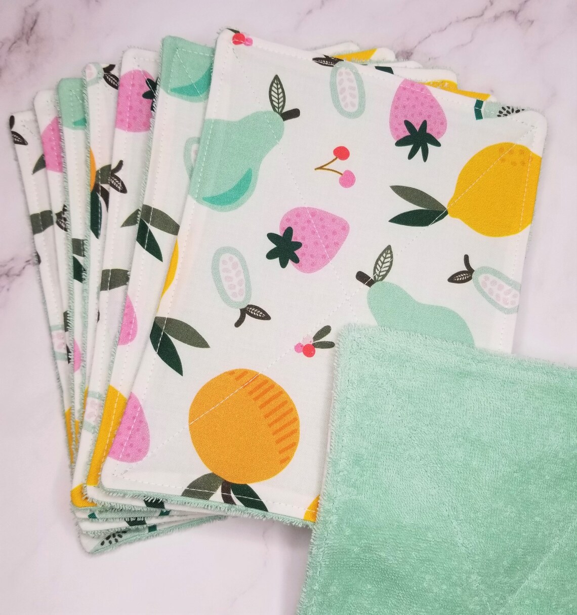 Reusable Paper Towels Half Sheets/napkins.paperless Towels. Etsy