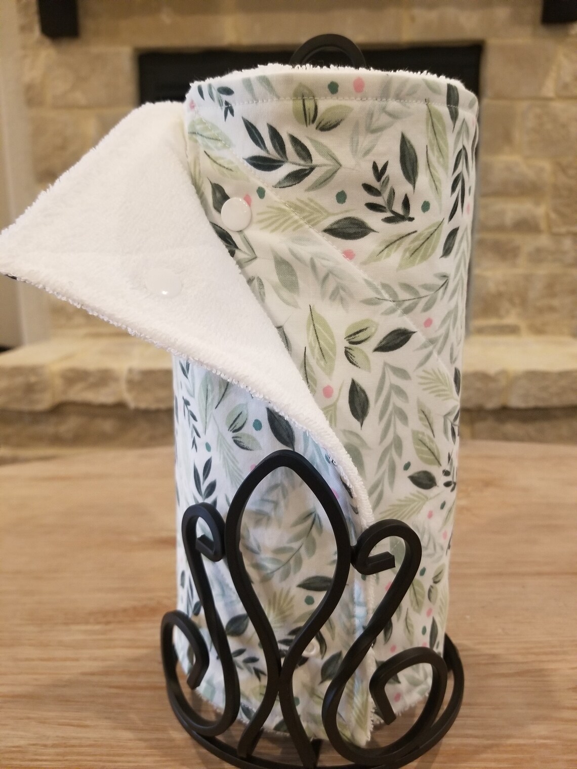 Reusable Paper Towel Roll With Snaps. Paperless Towels. Zero Etsy