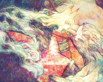 Kitsune | Art Print | Original Art