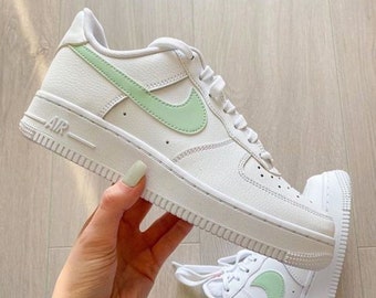 custom Nike Air Force 1 Custom Shoes - Pink Green Gray Blue Black ANY COLOR & ALL sizes custom nike air force 1 af1 custom af1 custom shoes