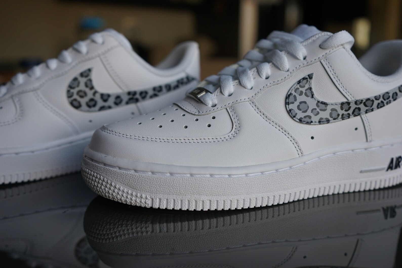 custom air force 1 cheetah