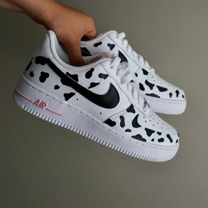 cow print jordans