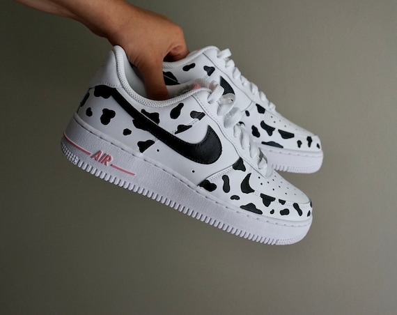 Custom Nike Air Force 1 Cow Print Cow Print Custom Nike Air Force