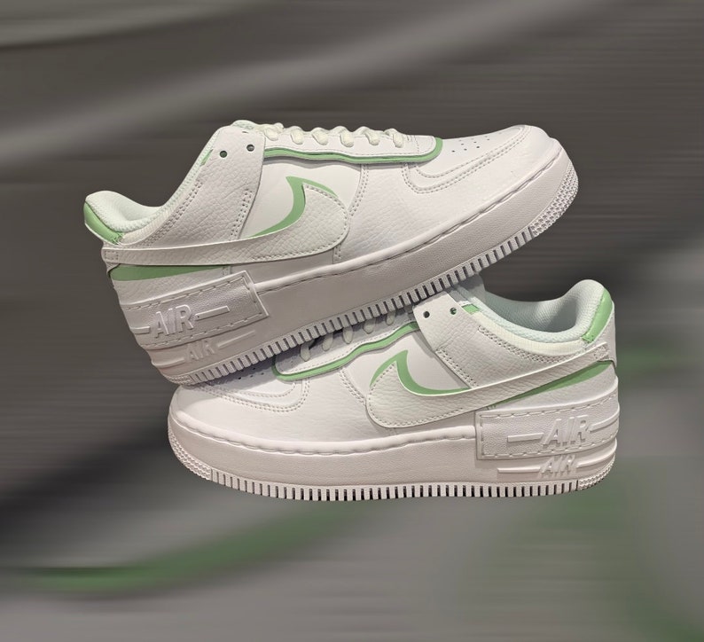 Baskets personnalisées Nike Air Force Shadow custom Drapeau de