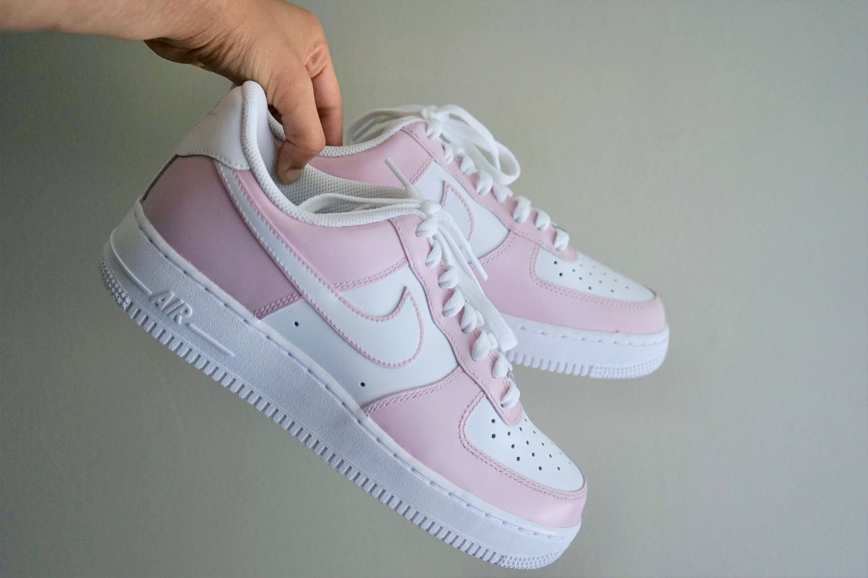 micrófono Declaración Consejos Rosa custom Air Force 1 Custom Nike Air Force 1 Tonos - Etsy España