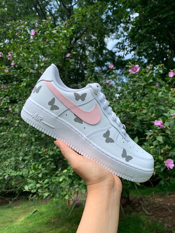 ANY COLOR Reflective Butterfly Custom Af1 Custom Nike AF1