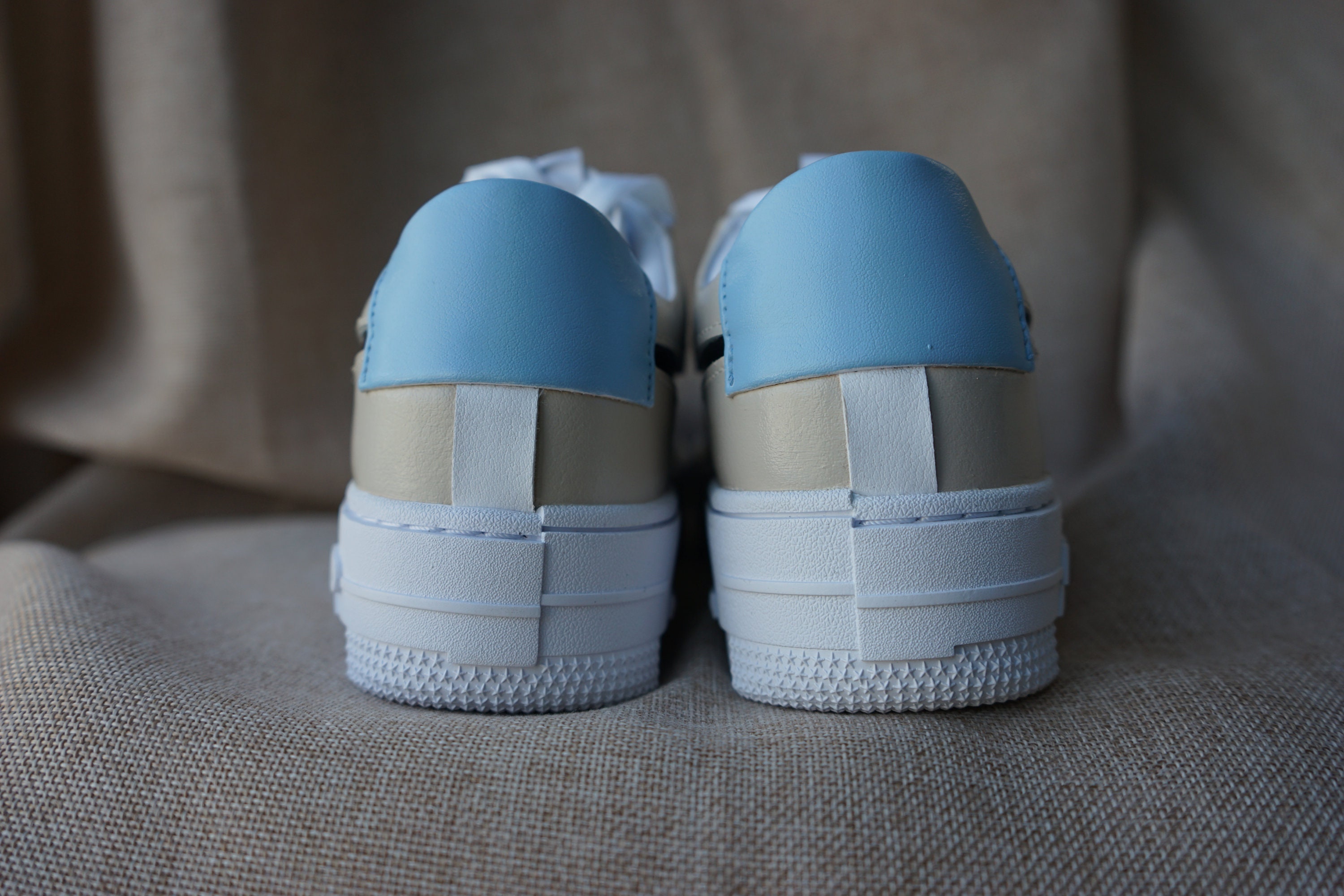 Buy Nike Air Force 1 Pixel 'desert Sand' Custom Air Online in India - Etsy