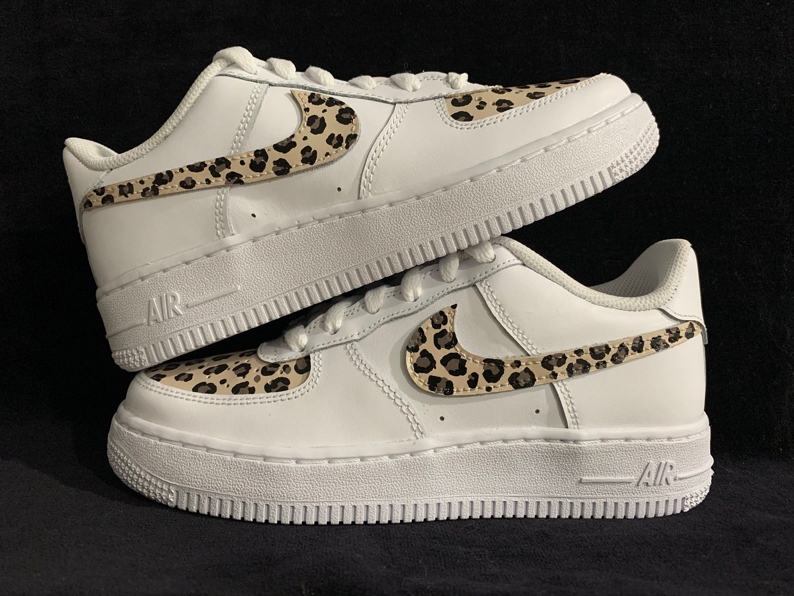 Custom Nike Cheetah Custom Air Force 1 Custom-painted - Etsy