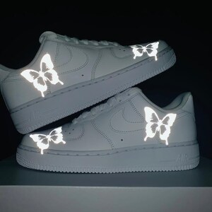 aesthetic air force 1 butterfly