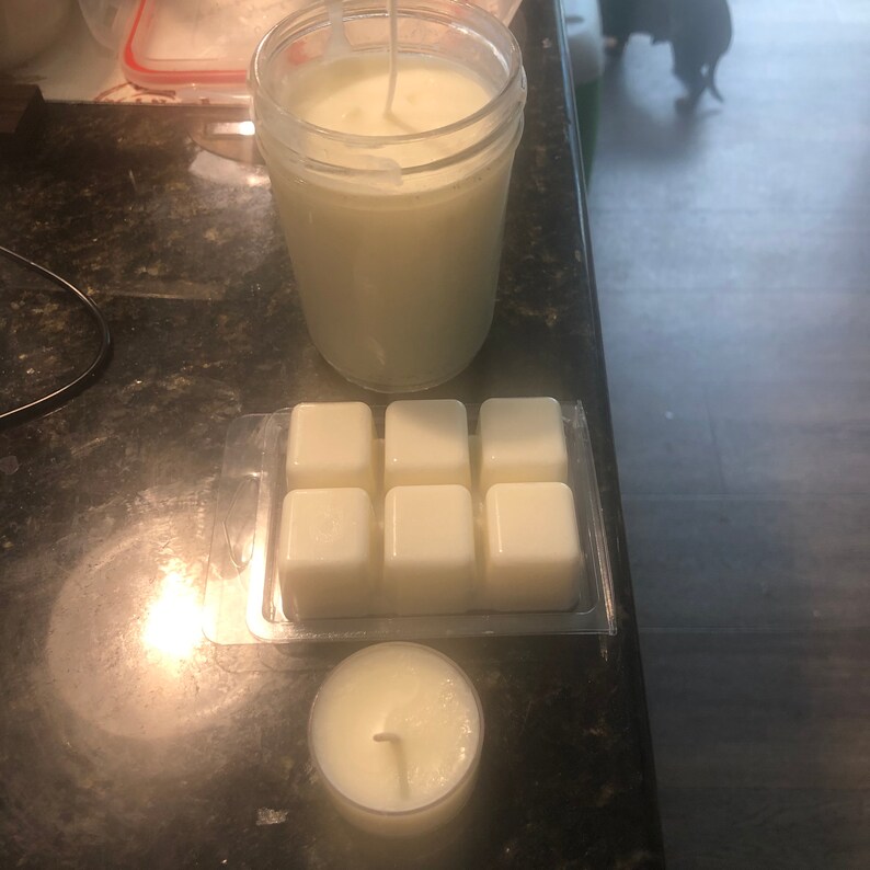 Goat Milk and Soy Tealight Candles Etsy