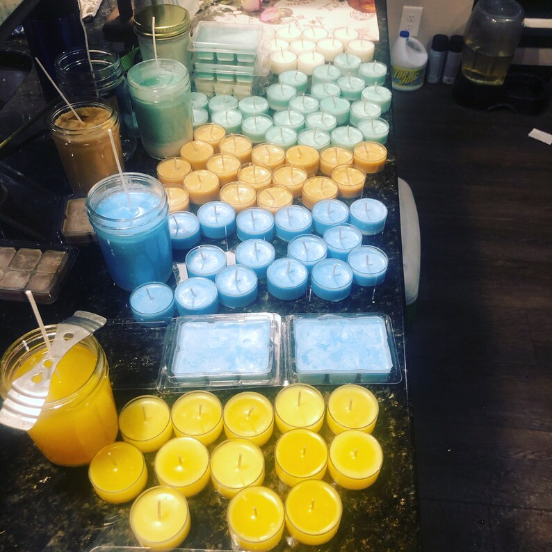 Goat Milk and Soy Candles 4 Ounce3 for 20 Dollars Etsy