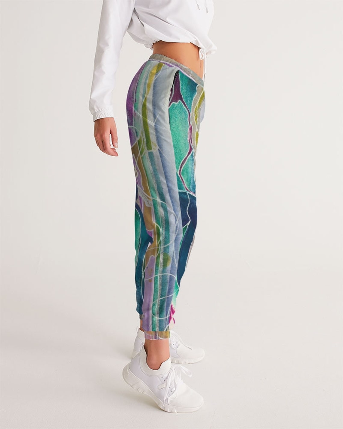 Abstract Glass Women's Track Pants - Etsy UK