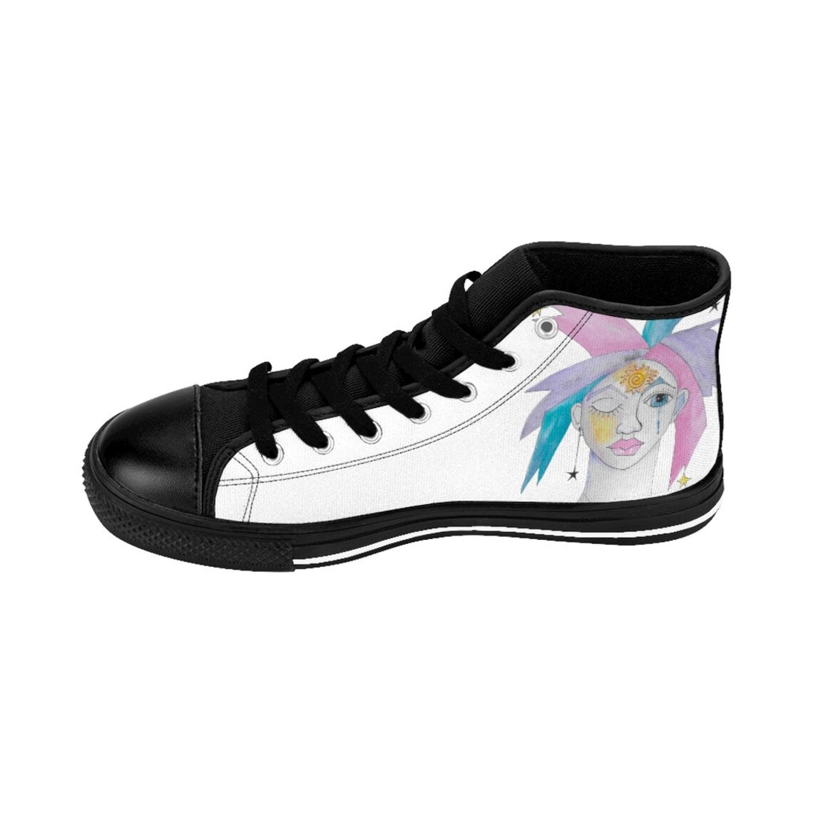Star Punk Men's Hightop Sneakers Punk HighTop Sneaker Etsy