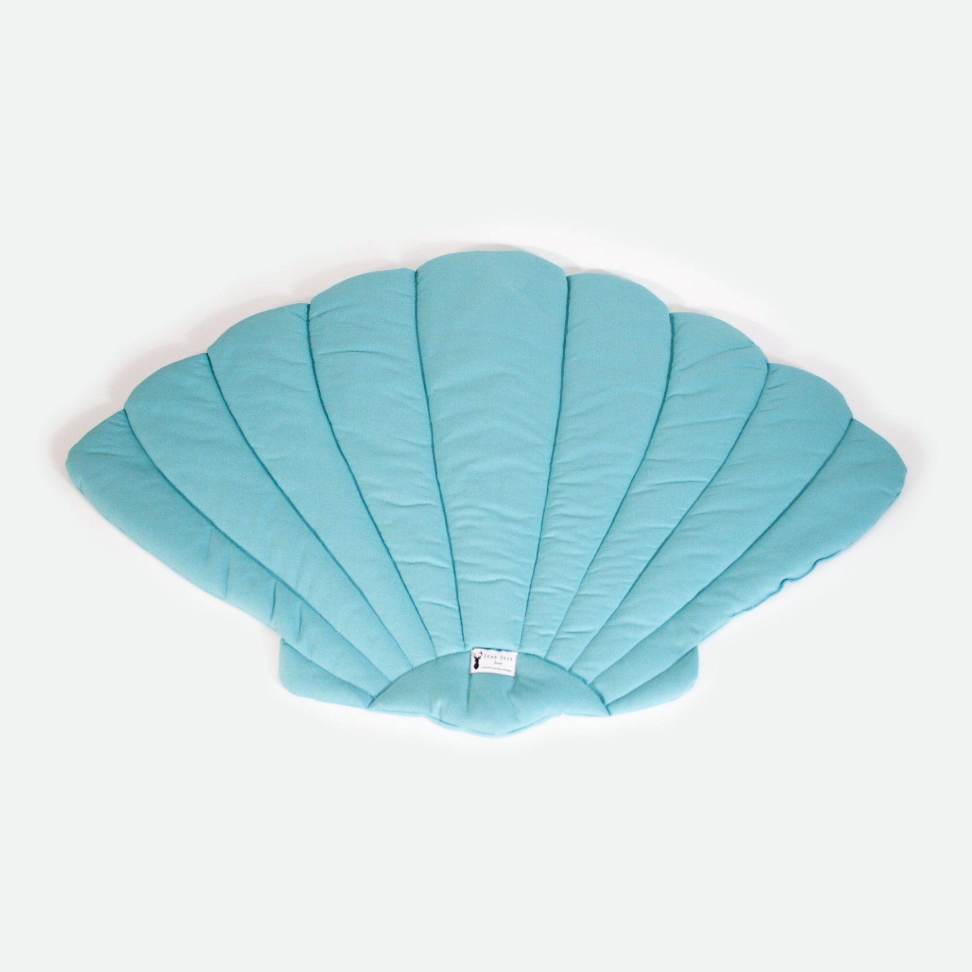Shell Mat Aqua Baby Play Mat Nursery Floor Mat Personalized Etsy