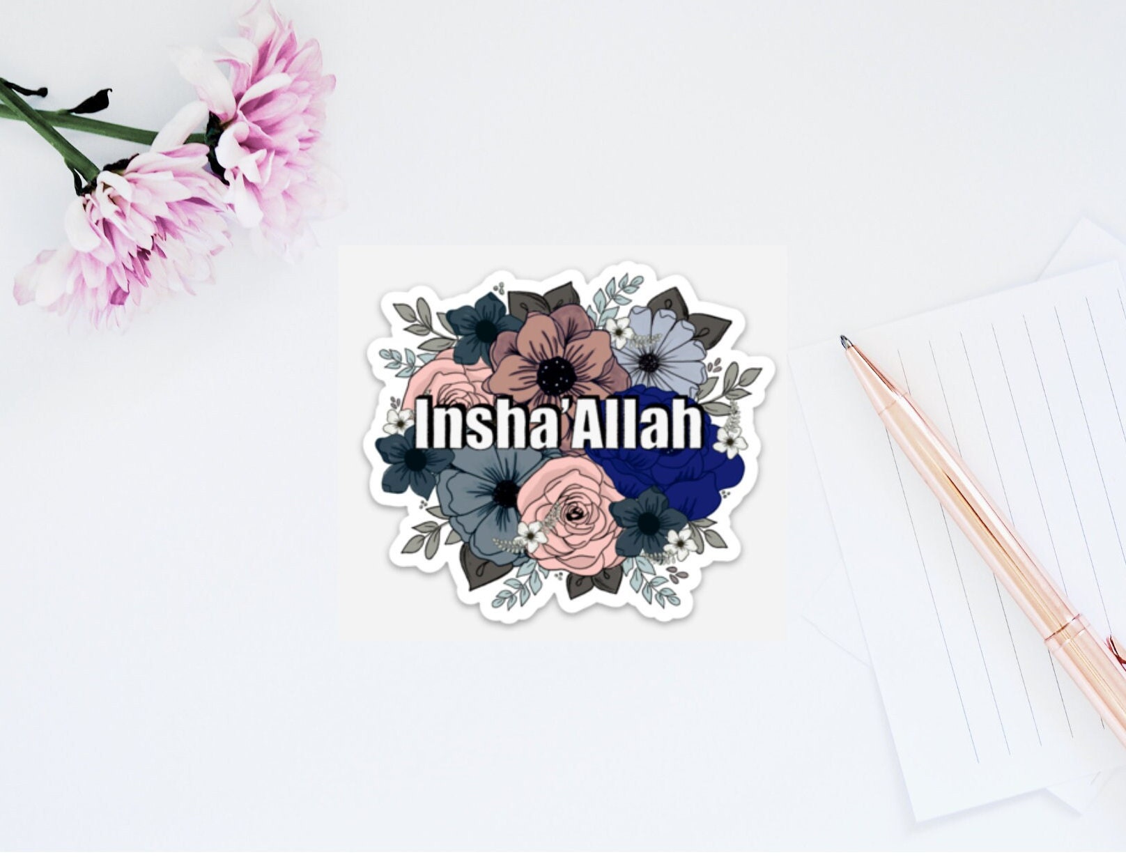 Inshallah Calligraphy Notebook