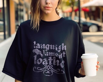 Goth Shirt Edgy Shirt Pastel Goth Snarky Shirt Funny Emo Shirt Goth Gift Mystical Shirt Occult Shirt Dead Inside Shirt