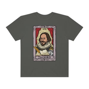 Tarot Card Shirt Shakespeare Shirt Dark Academia Shirt Librarian Shirt Classics Shirt Hamlet Shirt Poetry Shirt Theater Shirt Drama Shirt
