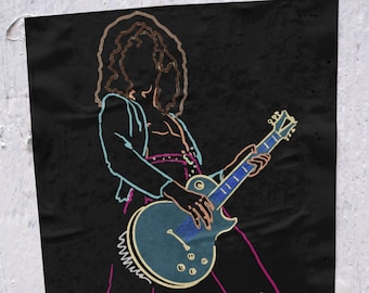 レッド・ツェッペリン: ジミー・ペイジ 24 x 36 インチ ロール