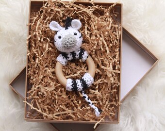 zebra teether