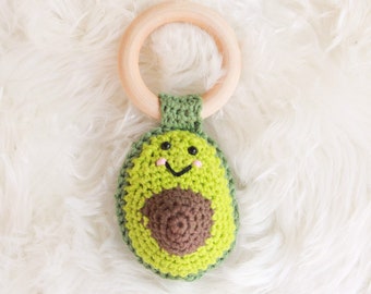 Crochet rattle *Avocado*