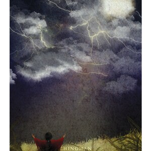 Lightning Woman, 8 x 10 Autographed Fine Art Print