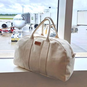 Canvas Seesack, Waschbar Weekender, Hergestellt in den USA