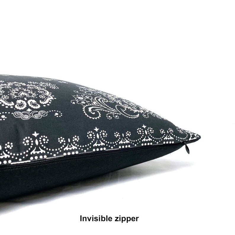 Bandana Throw Pillow Cover Pillow Cover Bandana Pillow Etsy