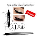 Black Winged Eyeliner Stamp: Waterproof Makeup Pen 2 pieces