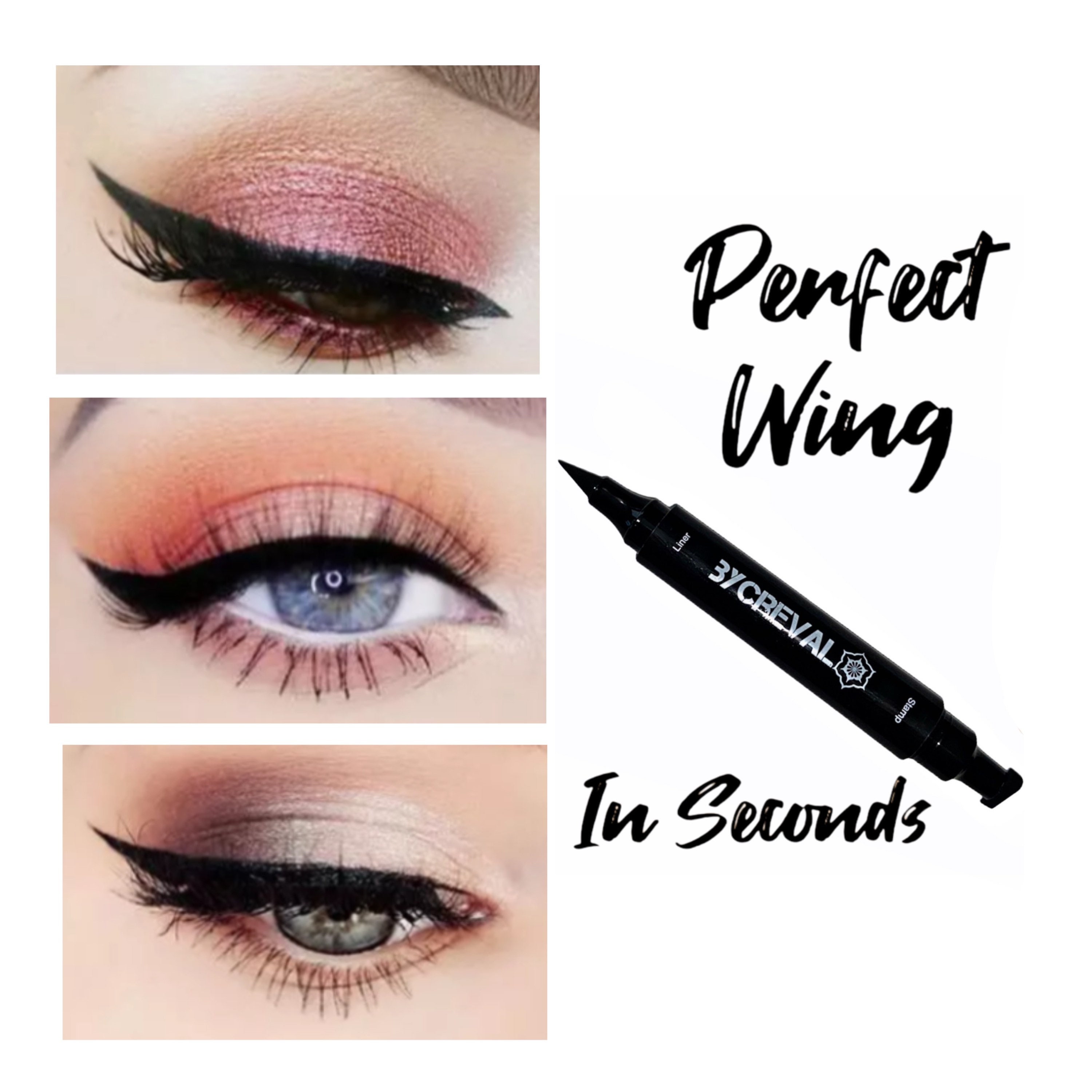 8 Colors Liquid Glitter Eyeliner Set Colorful White Silver Red Brown — evpct